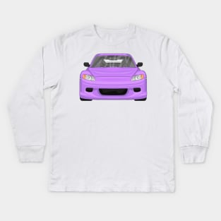 RX8 VIOLET Kids Long Sleeve T-Shirt